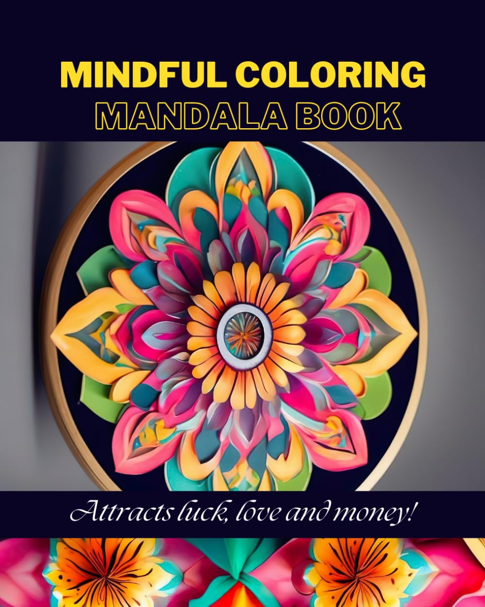 Mindful coloring mandala book: book to activate the mind coloring mandalas