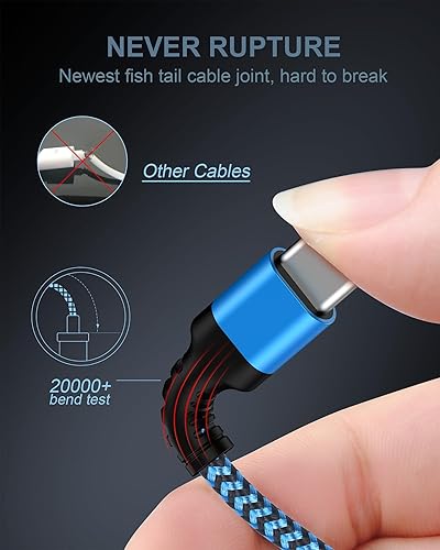 Miniatura 4 de Cable C a C para iPhone 17 Air/17Pro/16e/16 Pro/16 Pro Max/16 Plus/15 Pro Max/15Pro/Plus, Cable USB C a USBC Cable Cargador para Auto/Coche Samsung