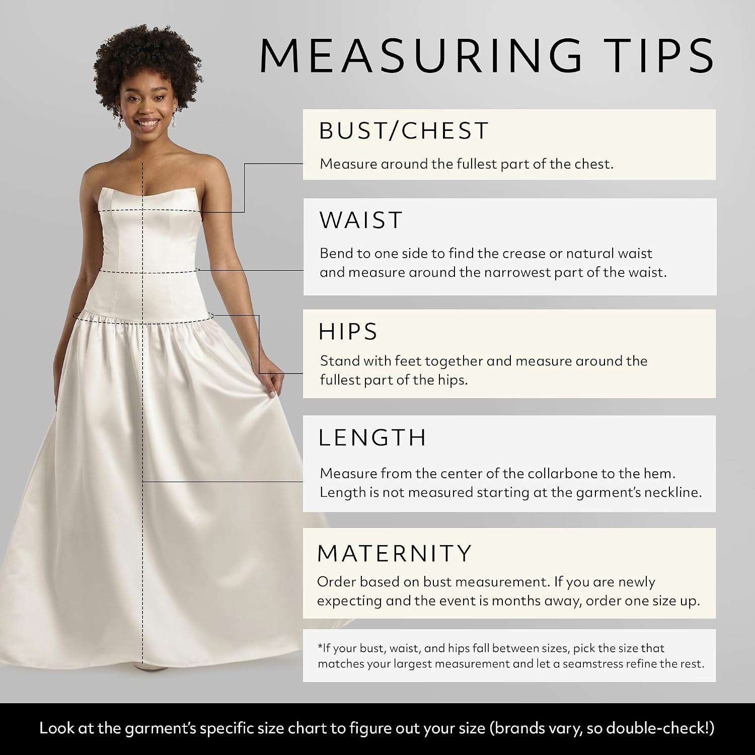 David's Bridal Drop Waist Satin A-Line Wedding Dress