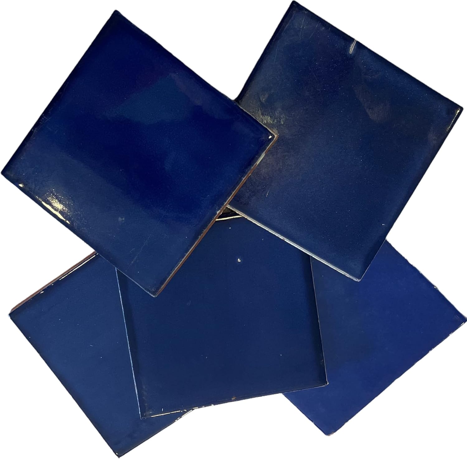 20 Pounds Broken Mexican Talavera Blue Color Handmade for Mosaics, Blue!