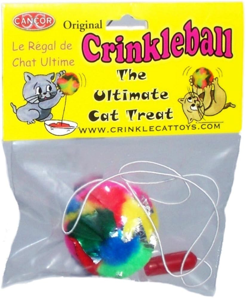 Cancor Innovations Mini Crinkle Ball Add on for Tantalizer Cat Toy
