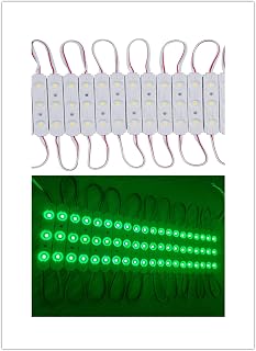 Green LED Module DC12V 0.72W Decorative Tape Light for Lightbox Letter Advertising Signs with Tape Adhesive Backside (200pcs Pack)