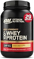 Vista 29 de Optimum Nutrition Gold Standard 100% proteína de suero en polvo, chocolate con leche extremo, 5 libras (el embalaje puede variar)
