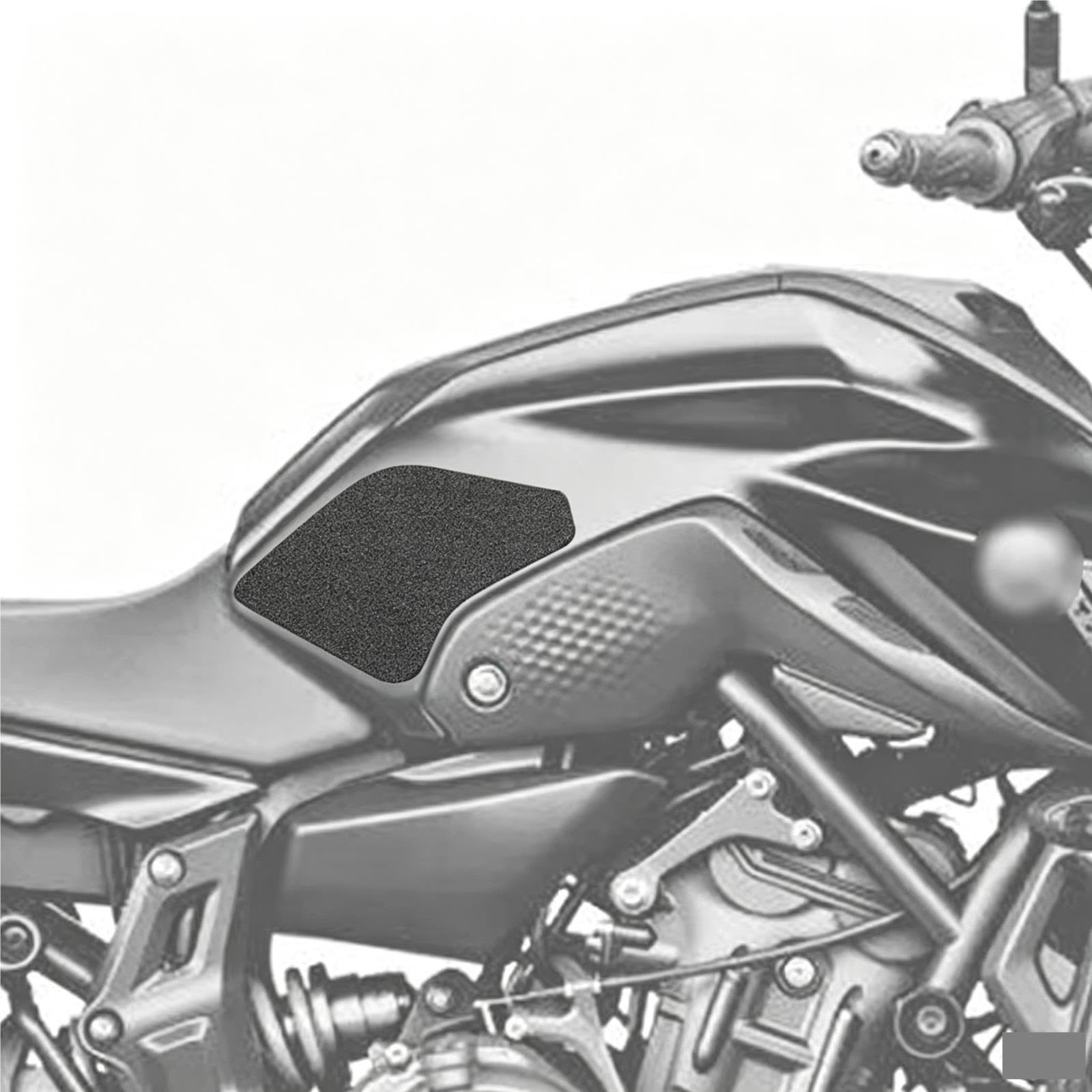 Rutschfester Tankpad-Schutz Für Yamaha Für MT07 2021–2024
