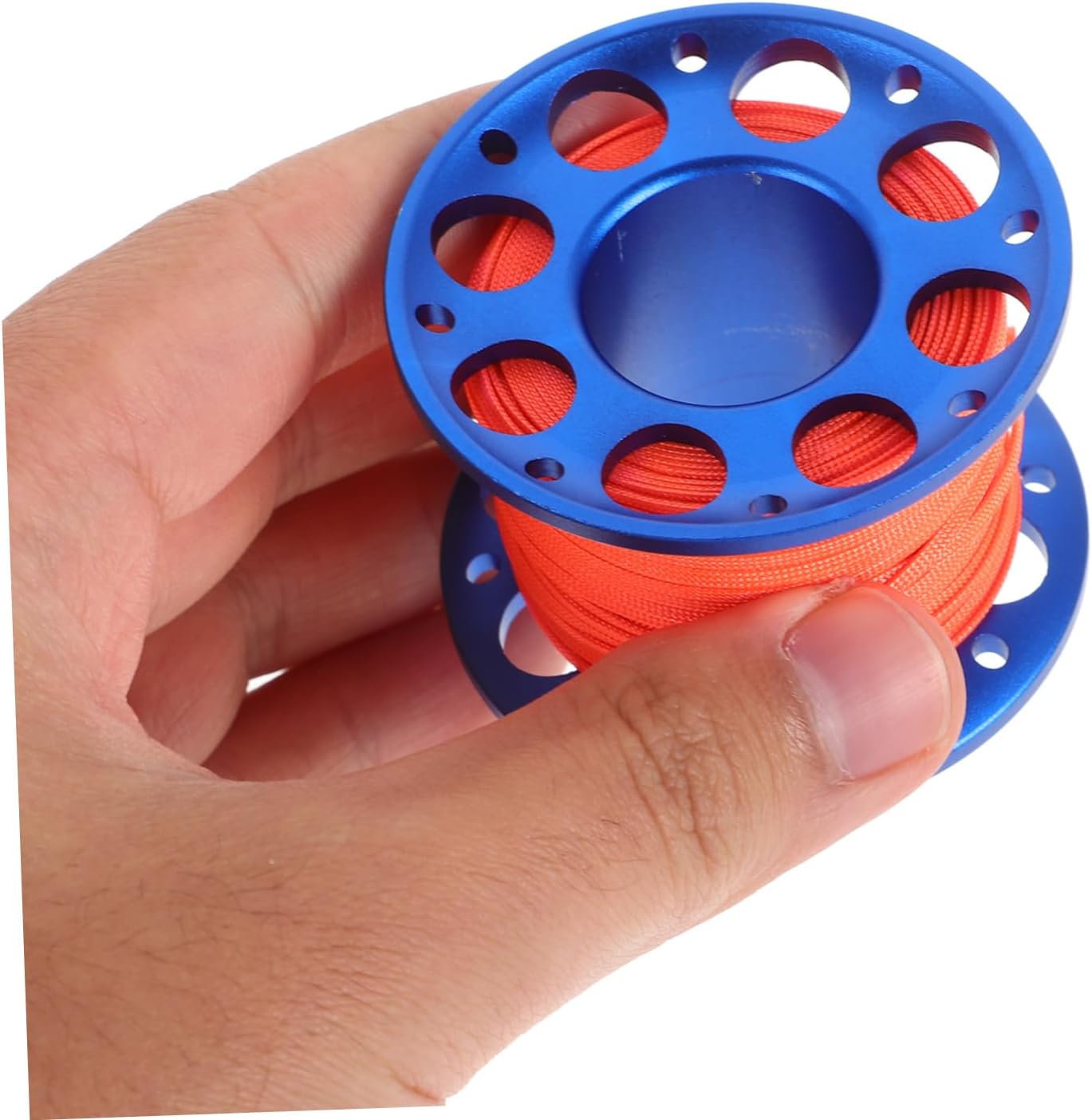 Abaodam 1set Compact Scuba Diving Finger Spool Reel for Underwater Line Management Rope Included Versatile Dive Accessory for Snorkeling and Fishing