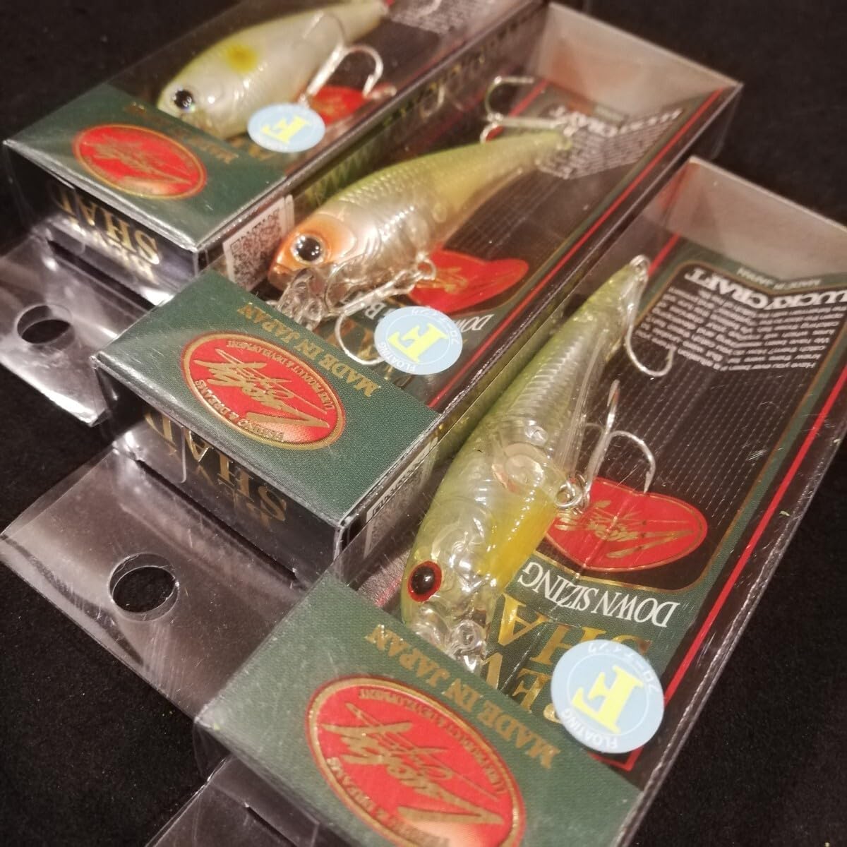 ラッキークラフト ベビーシャッド 60f 3個セット