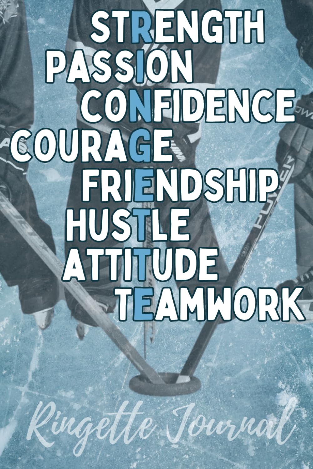 Ringette Journal Cool, stylish, rinkdesign notebook. Great gift for