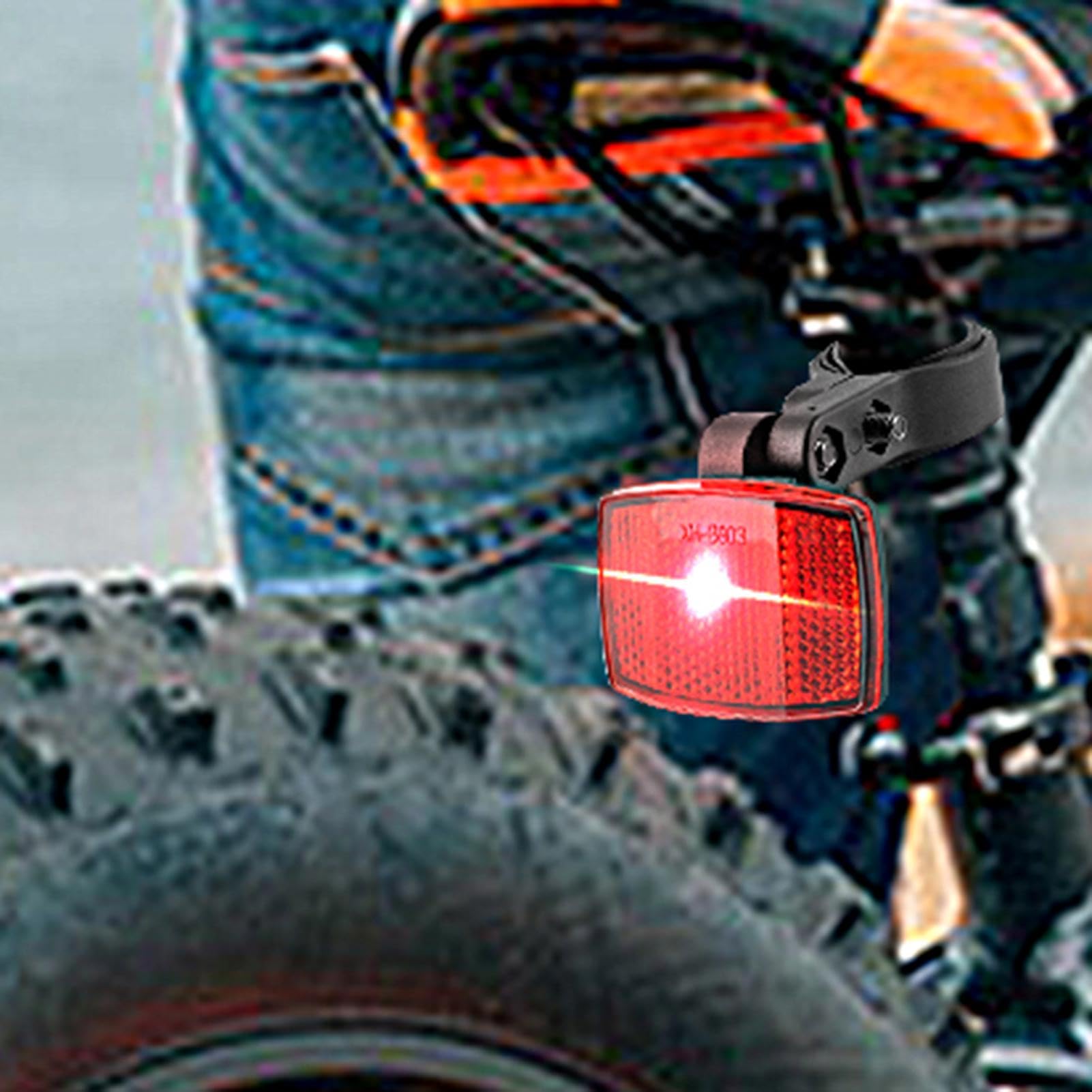 Réflecteur Arrière Vélo Rouge – 100x40 Mm – Fixation Par Vis – Vicma