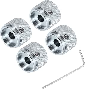 4 Pièces Supports En Caoutchouc 20x10mm M6 - Silentblocs Anti-Vibrations QUARKZMAN - Isolateurs De Vibrations