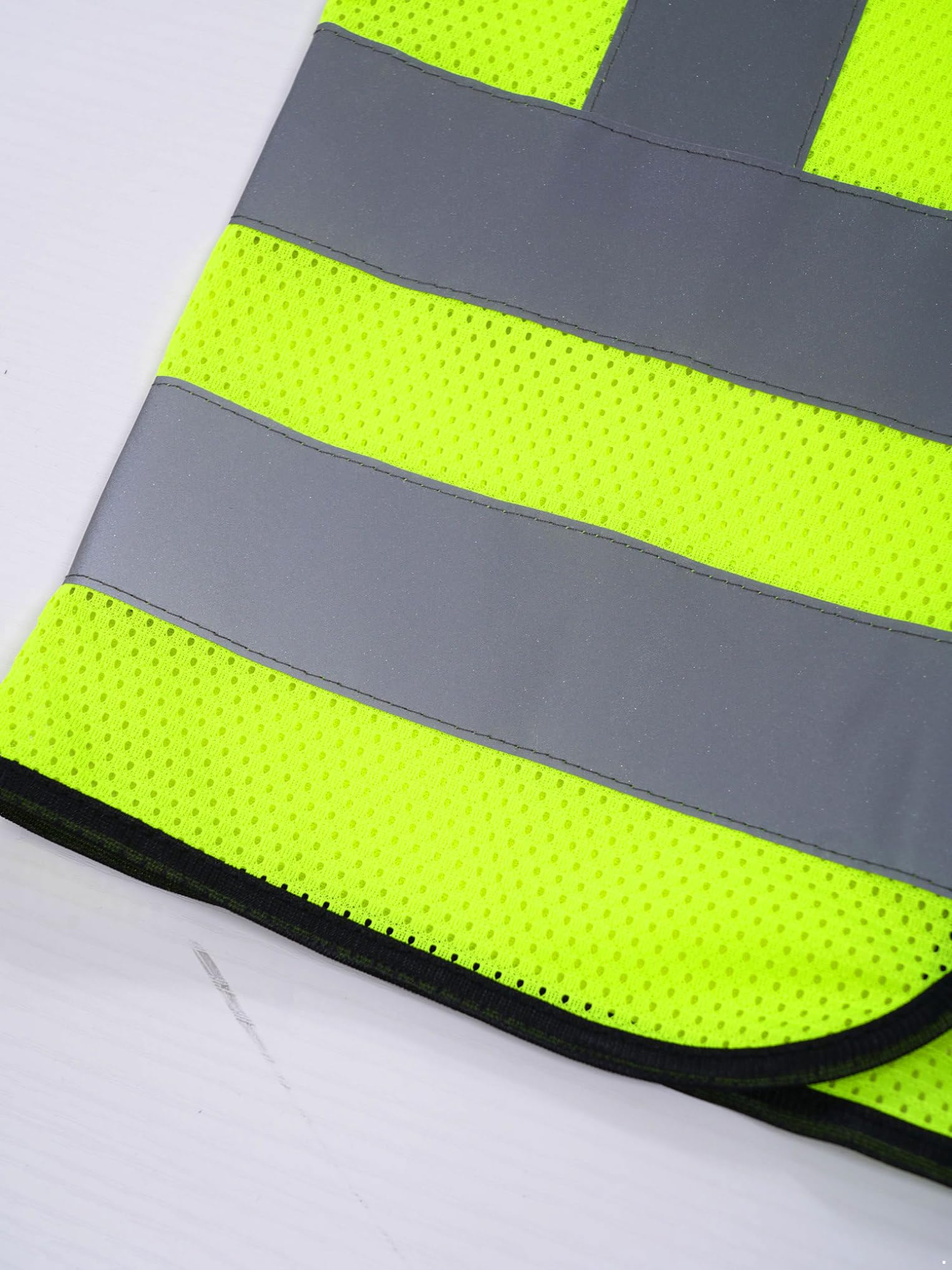 Oyolan Chaleco Reflector Niños Camiseta De Seguridad Amarillo Fluorescentes Para Al Aire Libre Chaleco Reflectante Bicicleta Para Escolares