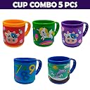 Party Propz Birthday Return Gifts For Kids - 3d Mug For Kids, Cartoon Coffee Mug, Return Gifts For Birthday, Return Gift For Kids Age 6-10 (5 Pcs Multicolor) gallery image