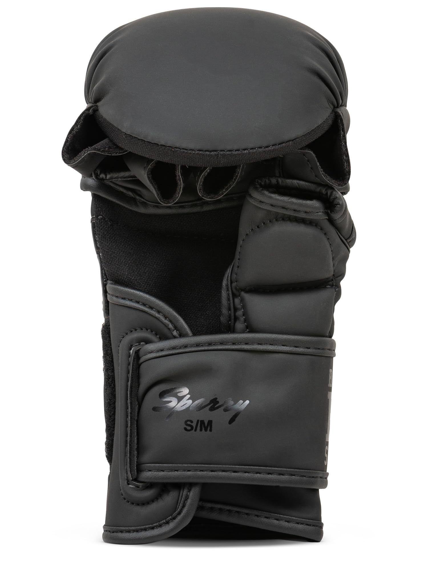 BENLEE MMA-Trainingshandschuhe aus Kunstleder (1Paar) SPARRY, Black, S/M