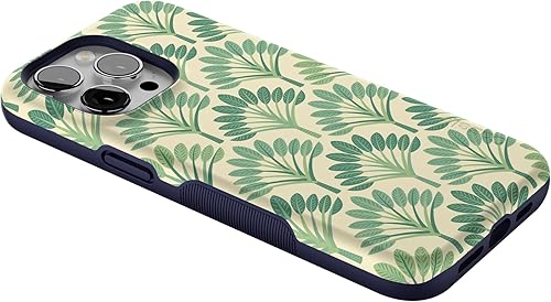Vista 1350 de Casely Funda para iPhone 15 Pro Max Jardín Secreto Flores mixtas Funda atrevida Compatible con MagSafe y botón de acción Secret Garden
