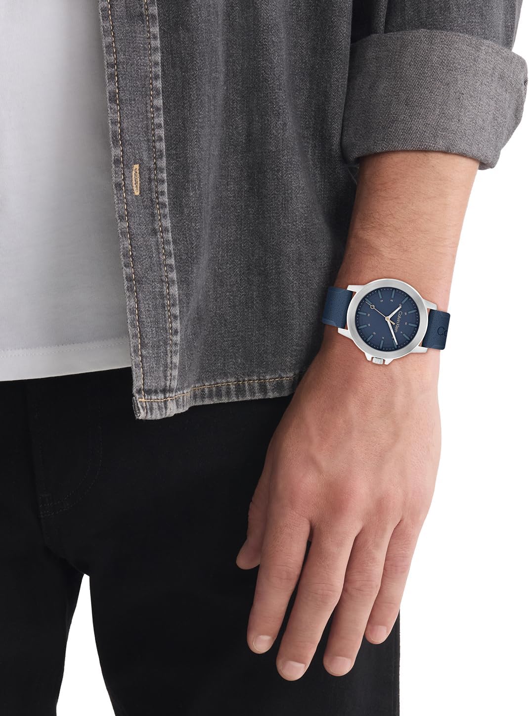 Calvin Klein Men's CK Reset - 42mm 3H Quartz Watch - Sporty Silicone Strap - Water Resistance 30 Meters – Premium Fashion Timepiece with a Bold Look - Gift for Him