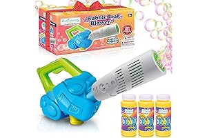 Blow Bubbles of Joy with ArtCreativity Leaf Blower Bubble Machine!
