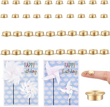 40 Pcs Mini Metal Rotating Bearings for DIY Handmade Crafts Paper Cards Scrapbooking, 360Rotation Smooth Spin Mechanism Spinner for Jewelry Making Nail Decor Crafts Project Tools 8x10x3mm&5x7x2.5mm