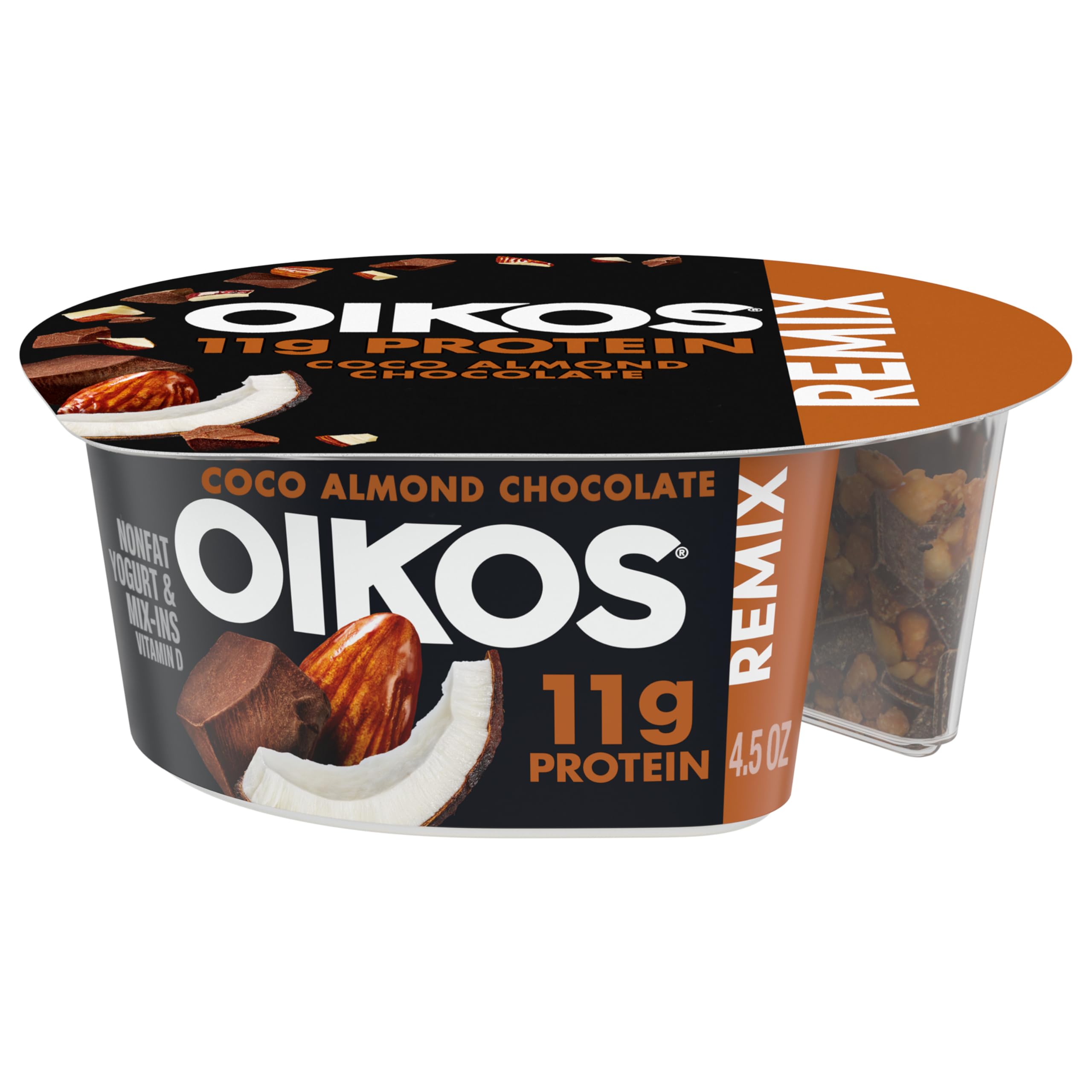 Amazon.com: Oikos REMIX Coco Almond Chocolate Coconut Nonfat Greek