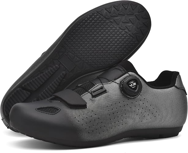 Amazon | [MASZRE] メンズ レディース サイクリングシューズ SPD SPD