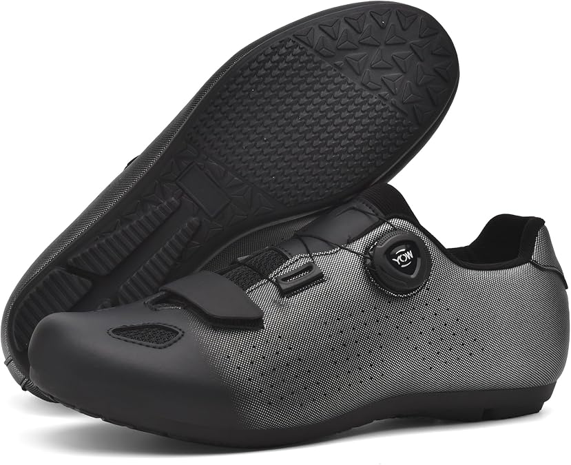 Amazon | [MASZRE] メンズ レディース サイクリングシューズ SPD SPD