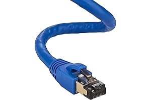 Cables Direct Cat8 Blue 5 Foot SFTP Ethernet Patch Cable