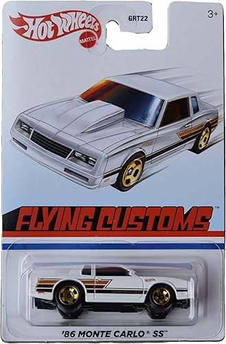 Hot Wheels '86 Monte Carlo SS - Aduanas de vuelo - blanco