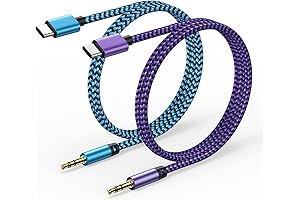 USB C to 3.5mm Audio Aux Cord for Samsung S20