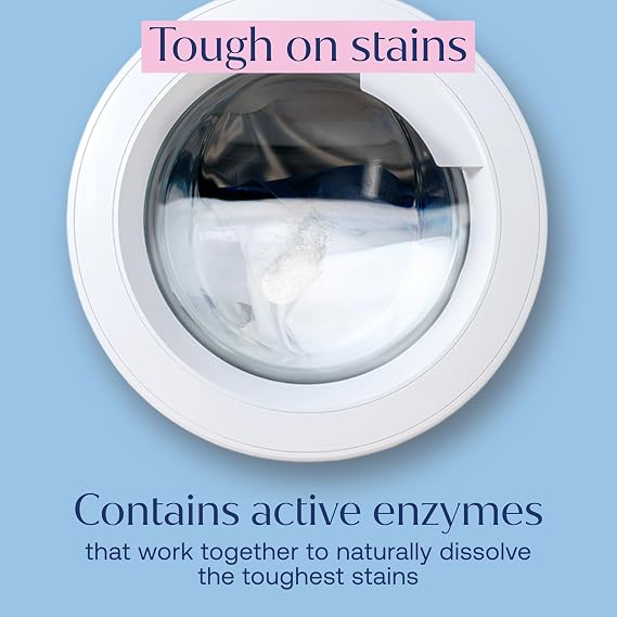 Fab Tab 100% Plastic Free Soap Fresh Scent, Laundry Detergent Tabs 60 CT