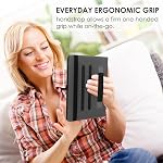 Universal 9",9.7",10.1",10.2",10.5",10.9",11" inch Tablet Case,Multi-Viewing Angels Case with Handstrap&Pocket for TABWEE T80/T90/Higrace 10/Hasskya/UMIDIGI-Black