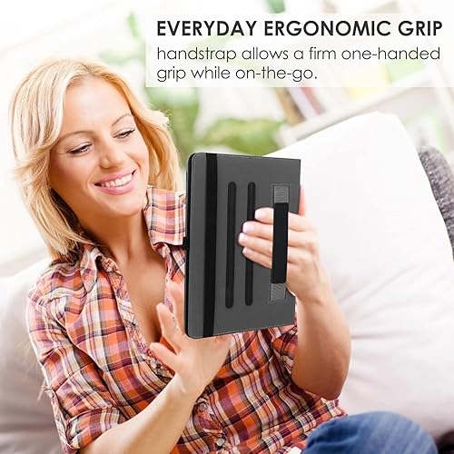 Miniatura 4 de Universal 10.1", 10.2", 10.5", 10.9", 11" Funda para Tablet, Funda Folio con Ángulos de Visualización Múltiples y Correa para Lenovo