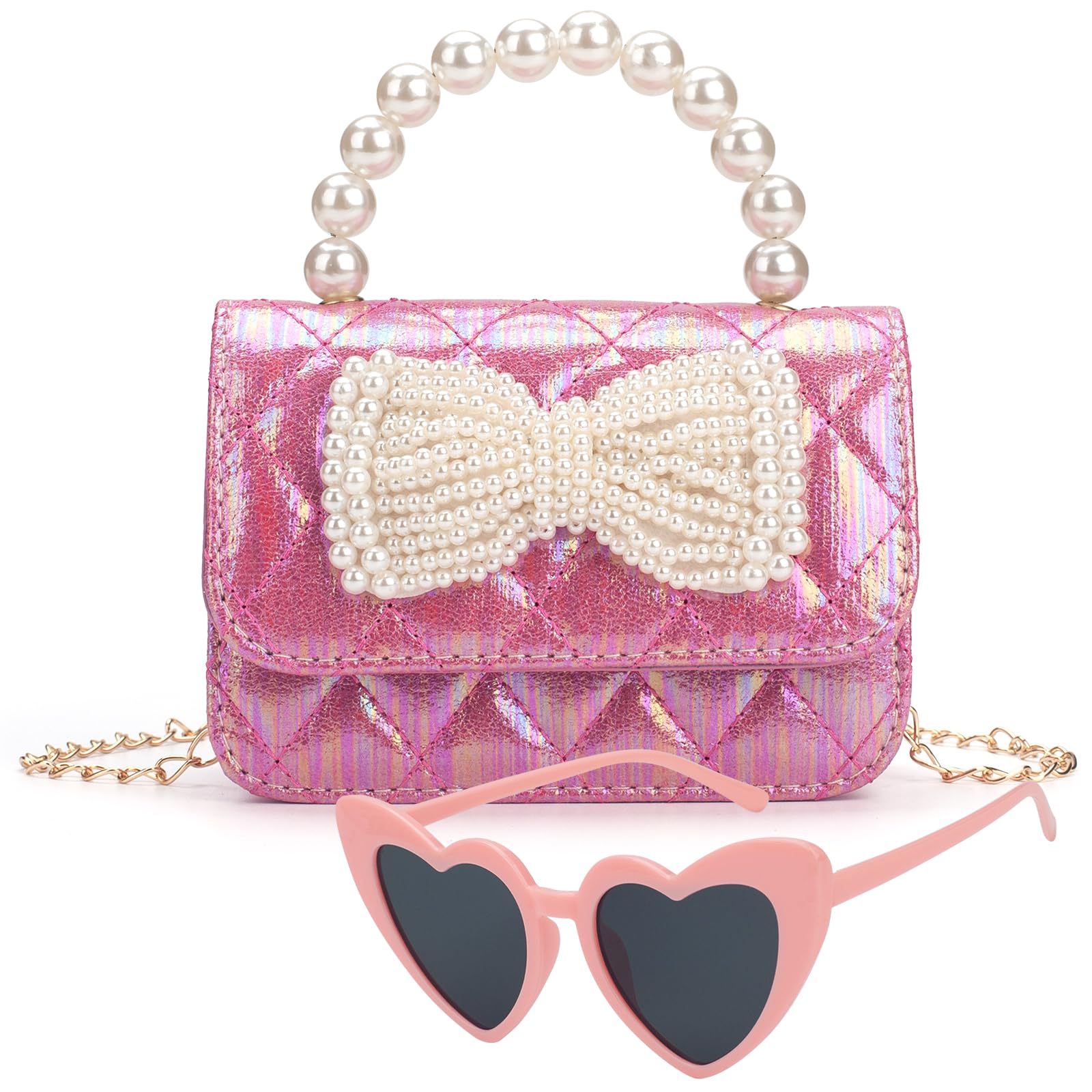 Petit Sac à Bandoulière Fille - Motif Lapin Ou Fraise, En Toile, Réglable, Parfait Pour L'école, Le Sport, Les Voyages