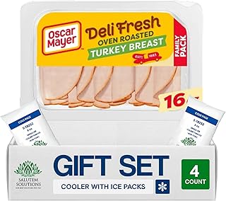 Salutem Vita – Oven Roasted Sliced Turkey Breast Deli Lunch Meat, Gift S...