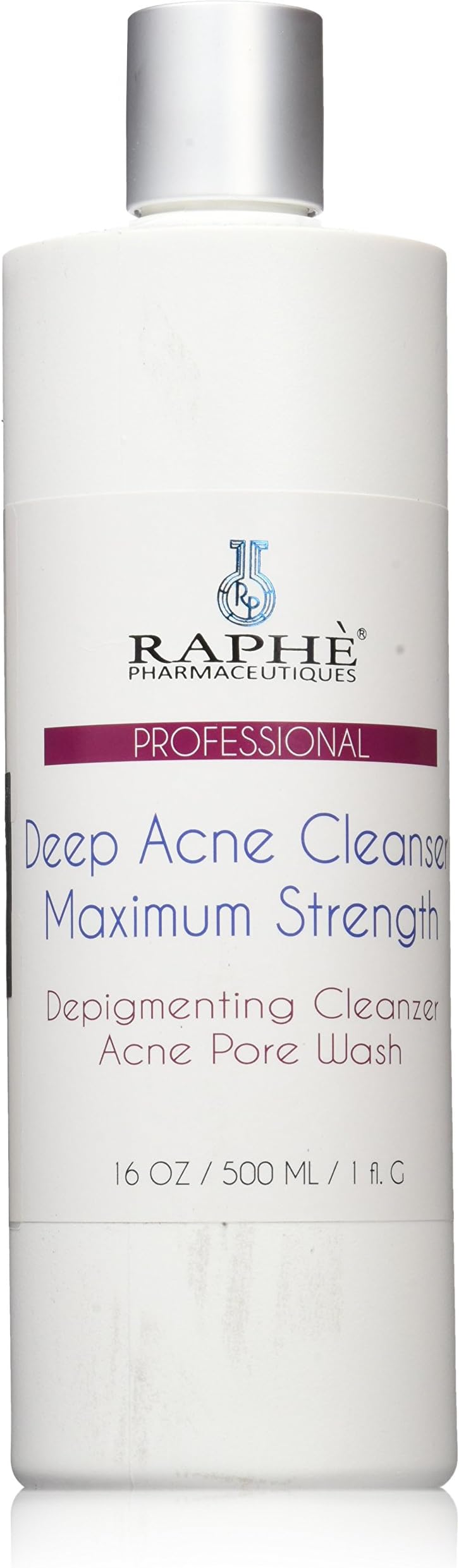 Maximum Strength Deep Skin Acne Cleanser & Depigmenting Wash, 16 oz