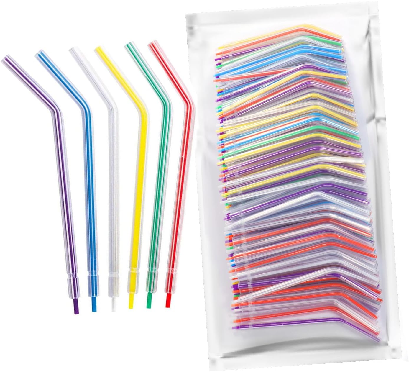 LA MIERE 500 Per Bag Dental Air Syringe Tip Water Syringe Tip. Fit All Standard A-W Syringes