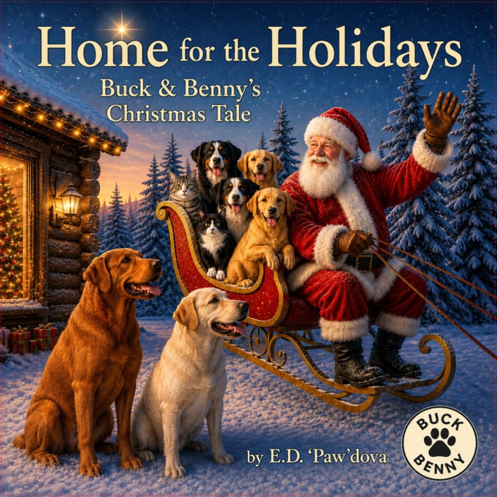 Home for the Holidays: Buck & Benny’s Christmas Tale (Buck and Benny's Adventure Series)
