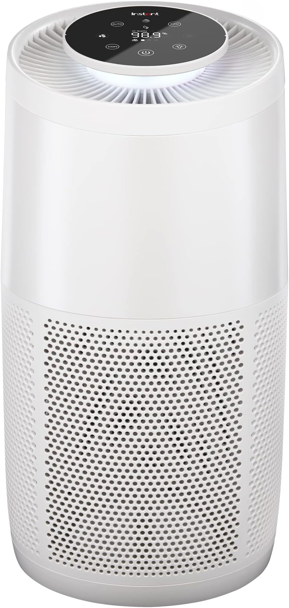 Instant HEPA Quiet Air Purifier, From the Makers of Instant Pot with Plasma Ion Technology for Rooms up to 1,940ft2, removes 99% of Dust, Smoke, Odors, Pollen & Pet Hair, for Bedrooms, Offices, Pearl