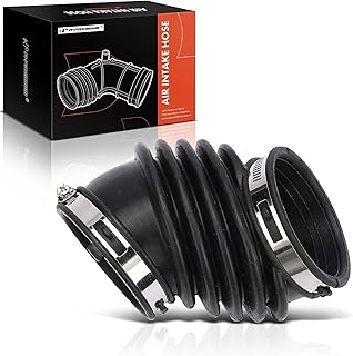 A-Premium Engine Air Cleaner Intake Hose W/Clamps Compatible with Buick LaCrosse 2005-2009, Allure 2005-2009 & Pontiac Grand Prix 2005-2008, 3.8L