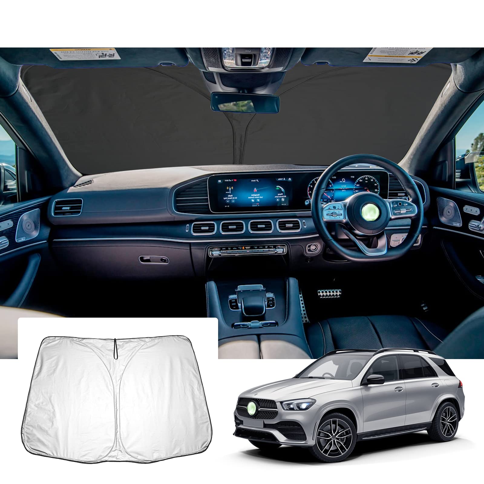 メルセデス・ベンツ純正フロントサンシェード GLS/GLE /GLEクーペ