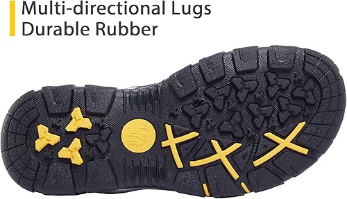 Miniatura 6 de CAMEL CROWN Sandalias de senderismo impermeables para hombre, sandalias de agua con punta cerrada, sandalias deportivas para verano, al aire libre,