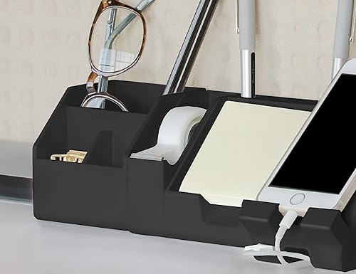 Miniatura 4 de Bostitch Office Konnect - Dispensador de cinta adhesiva de una sola cara, se adhiere al escritorio, negro (KT-TAPE-BLK)