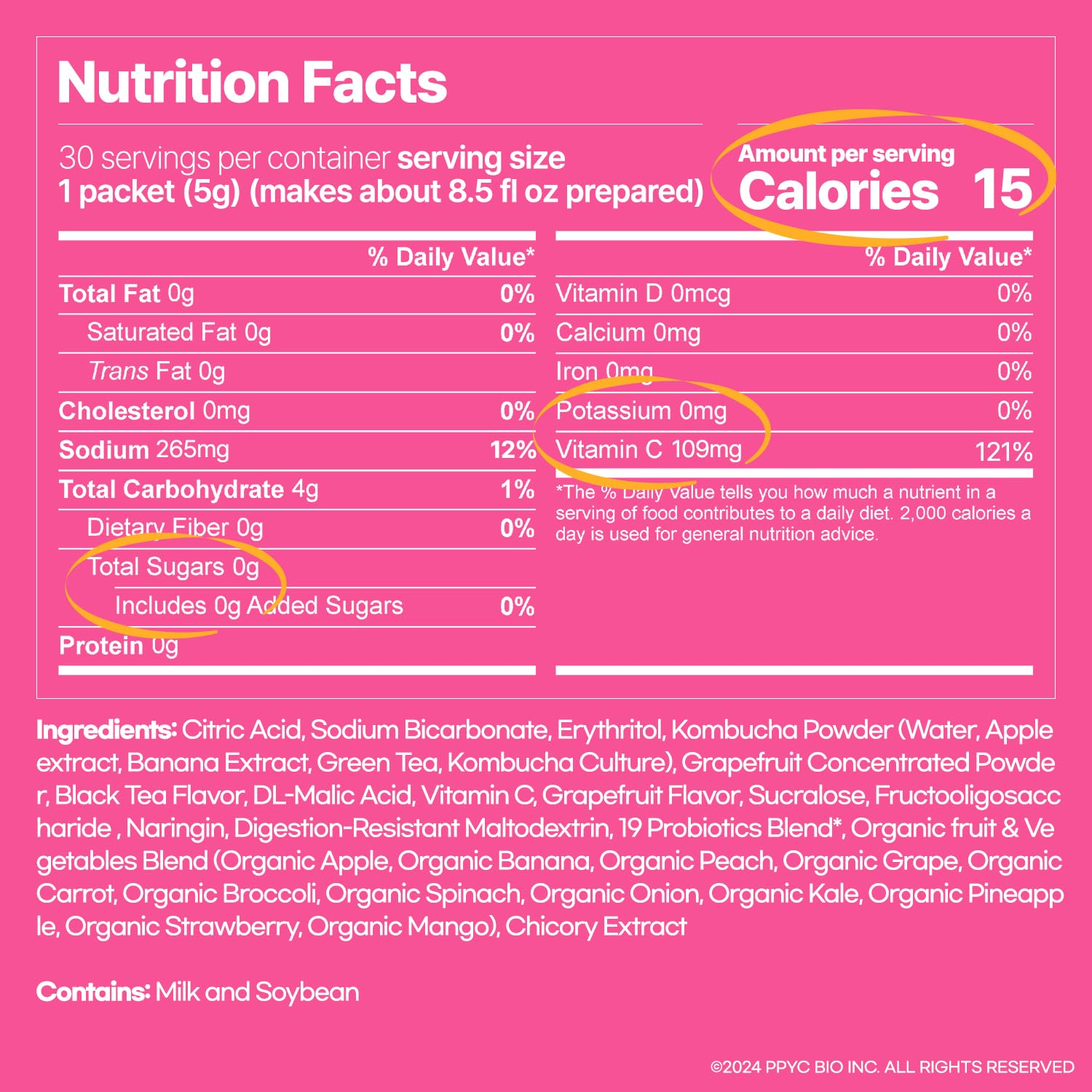 Amazon.co.jp: SUNMANC(サンマン) コンブチャ ピンクグレープフルーツ