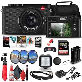 Amazon | Leica Q2 デジタルカメラ + 64GB メモリーカード +
