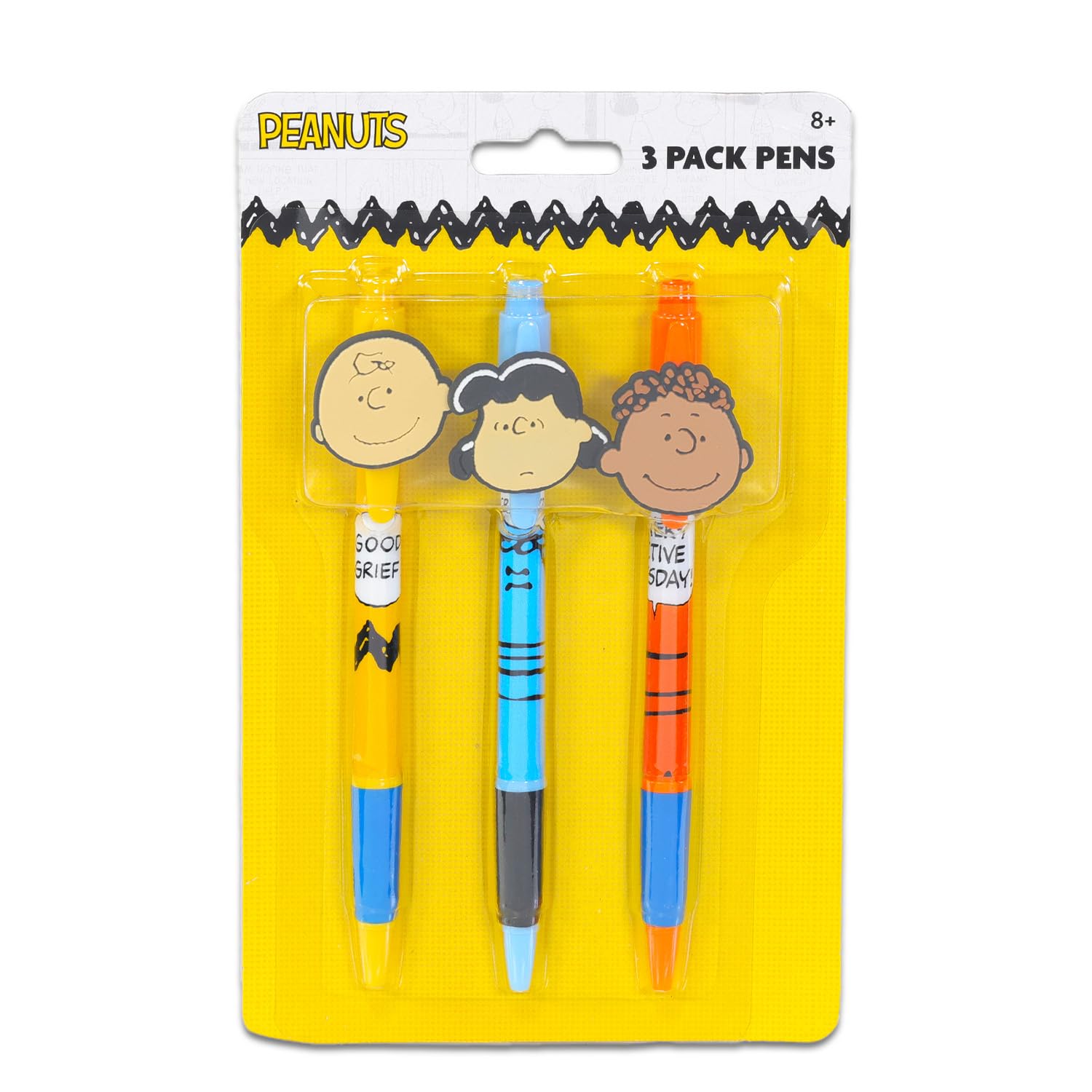 Amazon.com : Peanuts Pens Gift Set - Bundle with 3 Charlie