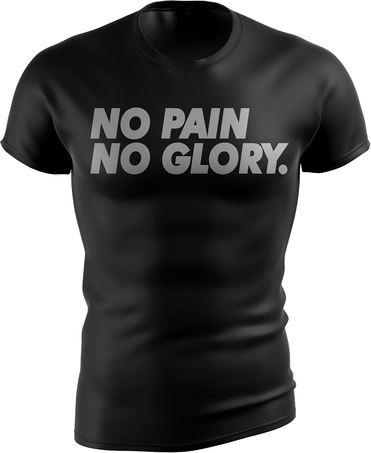 Motivated Mindset Men's Motivational Gym T-Shirt | Slim Fit, Short Sleeve Workout Tee for Bodybuilding, Training & Fitness
