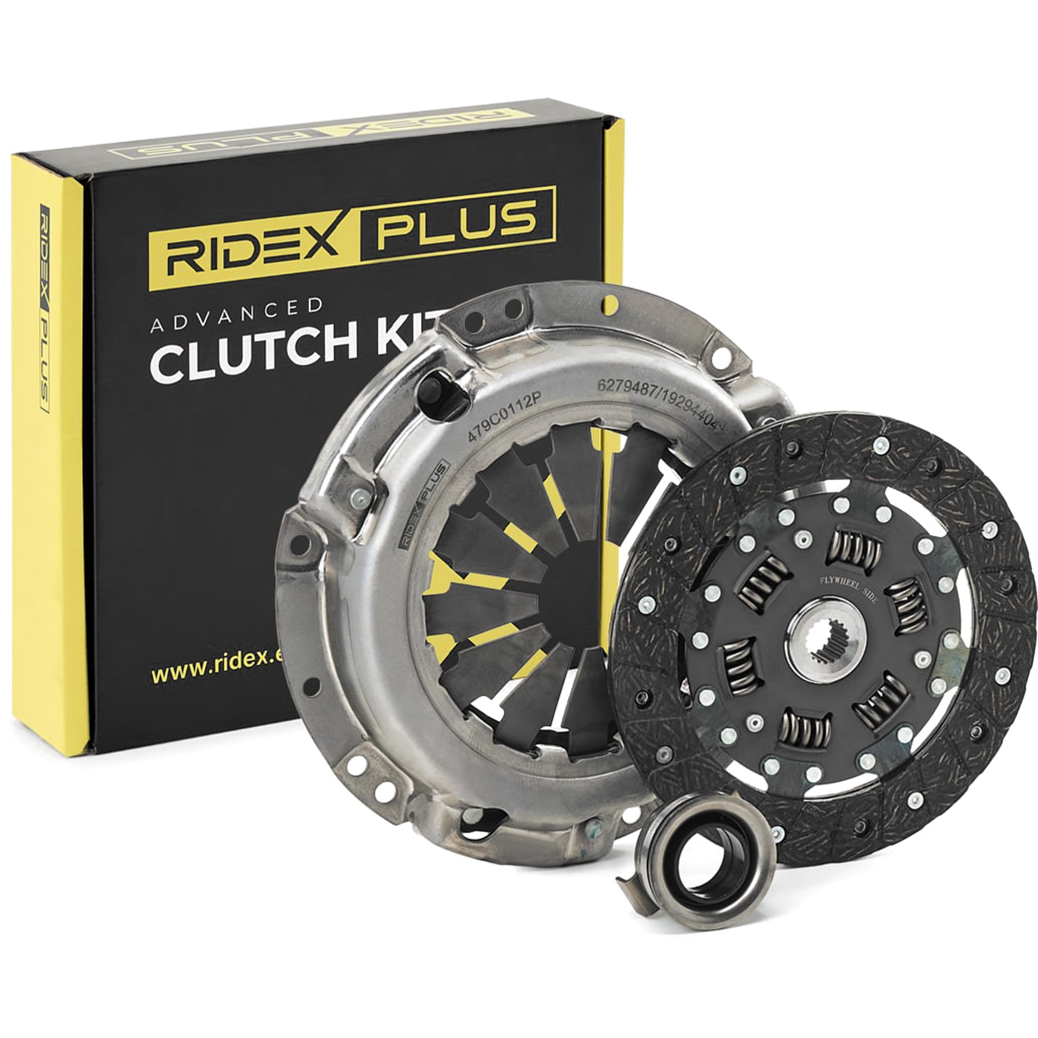 RIDEX PLUS 479C0112P Kit d'embrayage avec butée de débrayage avec disque d'embrayage Compatible avec OPEL Agila A H00