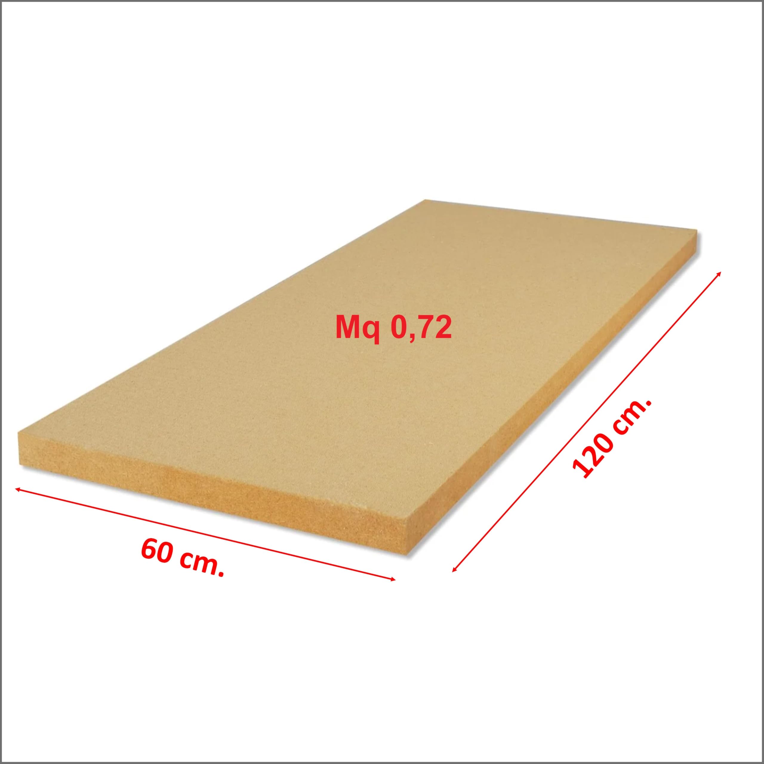 FUTURAZeta - Pannelli In Fibra Di Legno Naturali Isolamento termico ed acustico per interni ed esterni, 120x60 cm, per Tetti Facciate Pareti Solai (Spess. 2 cm, 15)