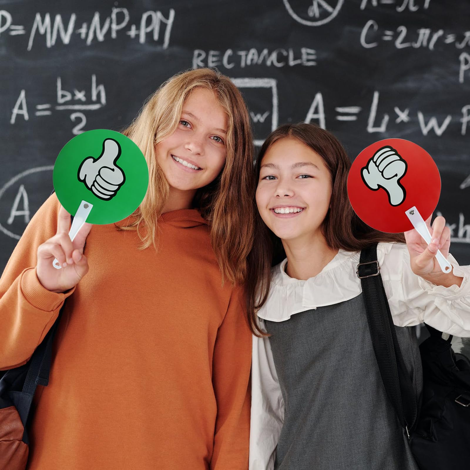 30 Pack Thumbs up Thumbs Down Classroom Voting Paddles Small Group Classroom Supplies Teacher Supplies, Yes or No Classroom Signs Student Supplies - Image 7