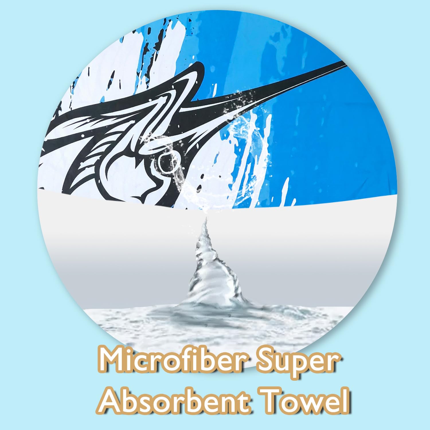 Winthome Serviette De Plage En Microfibre, 90 X 180 Cm, Séchage Rapide, Anti-sable, Légère, Pour