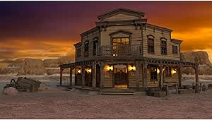 CYLYH 7x5ft Western Cowboy Backdrop Western Party Supplies