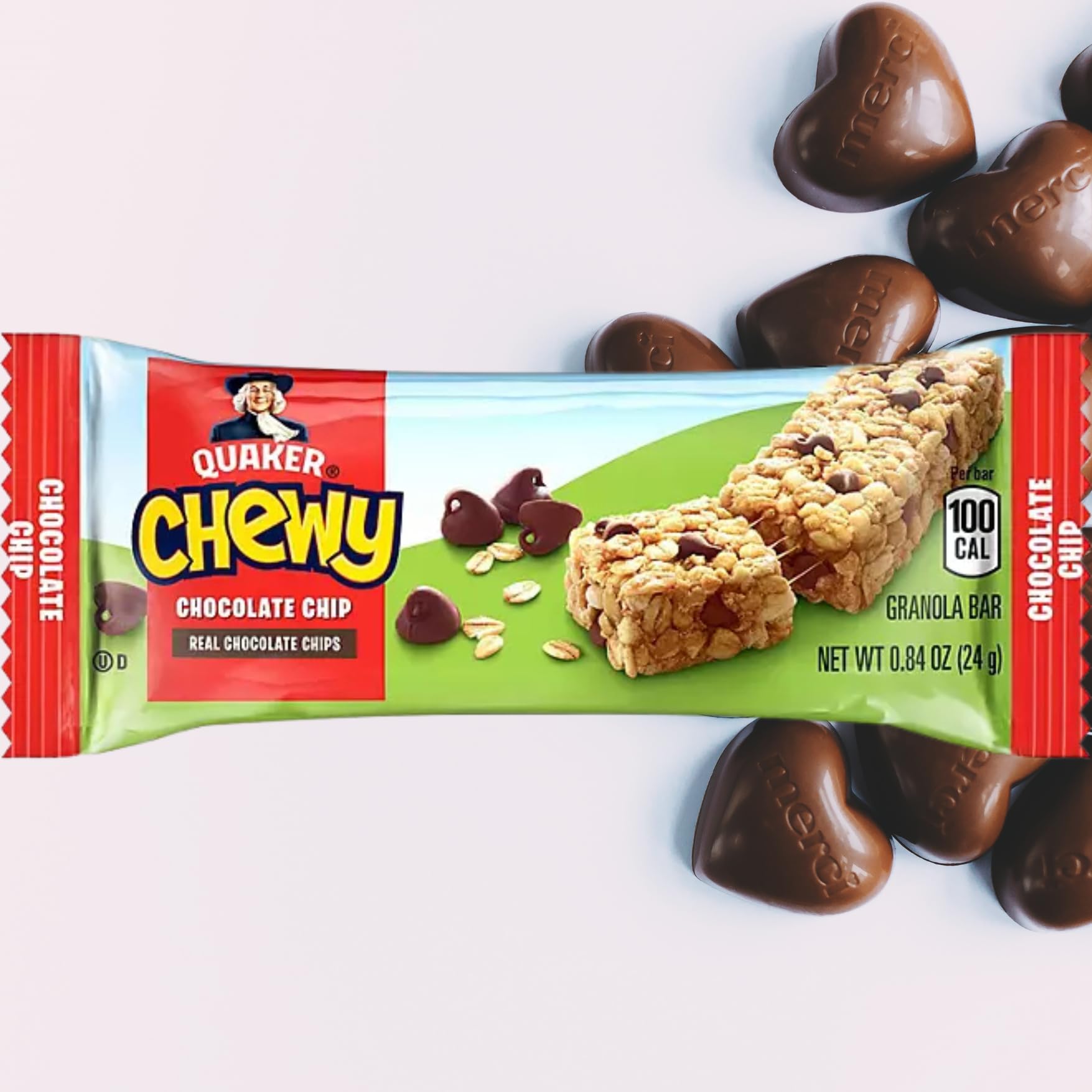 Quaker Chewy Granola Bars Chocolate Chip 084 Oz Bars Amazon.com: