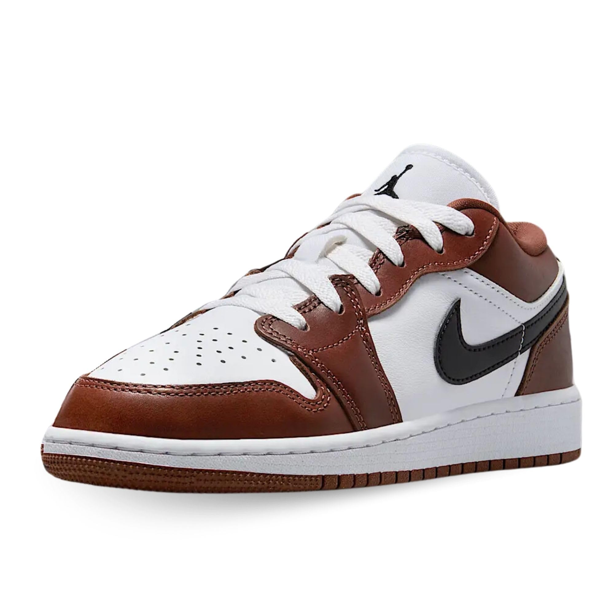 Nike Zapatos Air Jordan 1 Low Se (GS) Código HF3188-​102 Blanco, Blanco Burdeos Negro, 40 EU